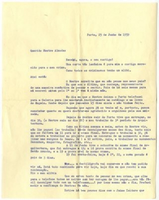 Carta de José Pulido Valente a José de Almada Negreiros