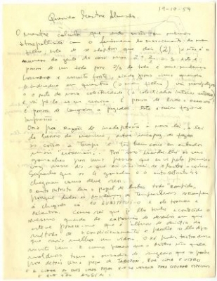 Carta de José Pulido Valente a José de Almada Negreiros