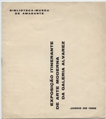 Exposição itinerante de arte moderna da Galeria Alvarez - Junho de 1962