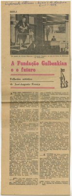 A Fundação Gulbenkian e o futuro