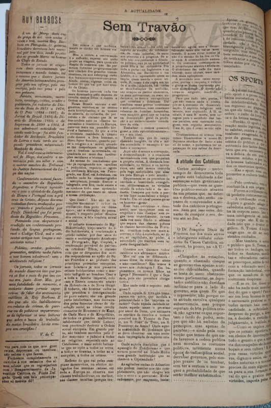 BNP J. 3325 M. - Ano 1923, Nº183 