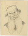 Retrato de Tolstoi