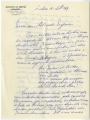 Carta de Gustavo de Freitas a José de Almada Negreiros