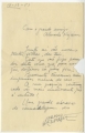 Carta de Mário Henrique Leiria a José de Almada Negreiros