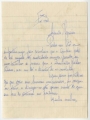 Carta de Victor Manuel Namorado a José de Almada Negreiros
