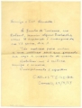Carta de Carlos Teixeira a José de Almada Negreiros