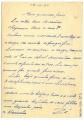 Carta de José Afonso de Almada Negreiros a José de Almada Negreiros 