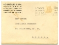 Carta de Rodrigues Lima a José de Almada Negreiros