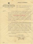 Carta do Ministério das Obras Públicas para José de Almada Negreiros