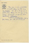 Esboço de carta de José de Almada Negreiros a Le Corbusier