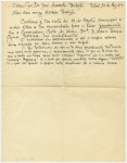 Esboço de carta de José de Almada Negreiros a José Azeredo Perdigão
