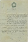 Rascunho de carta de José de Almada Negreiros