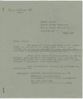 Carta de Francisco da Conceição Silva a José de Almada Negreiros