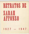 Retratos de Sarah Affonso , 1927-1947