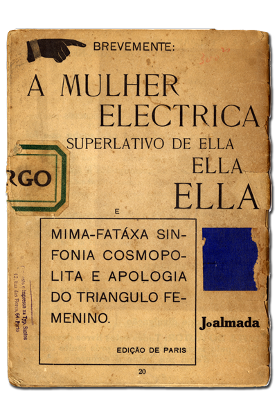  	Negreiros, Almada, 1893-1970 K4 o quadrado azul