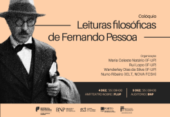 
Col&oacute;quio Leituras Filos&oacute;ficas de Fernando Pessoa
